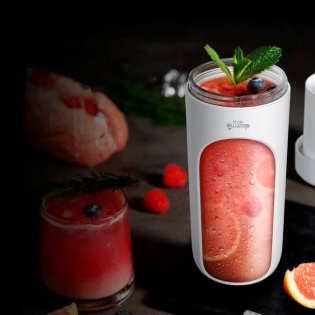 Блендер Deerma Wireless Sports Juicer White (DEM-NU30)