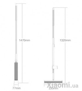 Швабра Blue fish 180° Сotton Mop White (3010109)