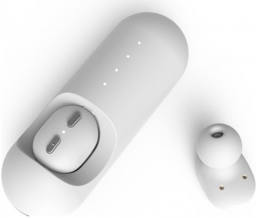 Bluetooth гарнитура QCY Mini 1 с зарядным кейсом (Белый)