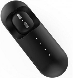 Bluetooth гарнитура QCY Mini 1 с зарядным кейсом (Черный)