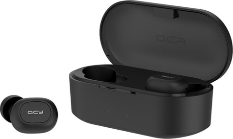 Навушники QCY T2C(T1S) Black