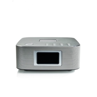 Bluetooth колонка Remax RB-H3 Speaker with Alarm Clock (Срiблястий)