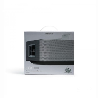 Bluetooth колонка Remax RB-H3 Speaker with Alarm Clock (Срiблястий)