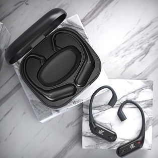 Bluetooth-модуль KZ AZ09 Pro з завушинами (C pin) (Чорний)
