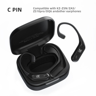Bluetooth-модуль KZ AZ09 Pro з завушинами (C pin) (Чорний)