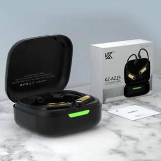 Bluetooth-модуль KZ AZ15 с заушинами и поддержкой AptX и AAC (Черный)
