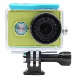 Водонепроницаемый чехол Waterproof box Xiaomi Yi Sport Green