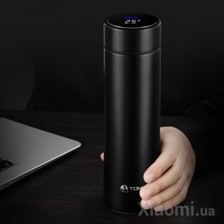 Термос с интеллектуальным цифровым дисплеем Xiaomi TOMIC Black
