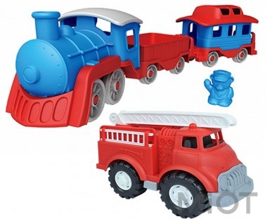 Паровозик і машинка Bravokids Super Driver Series Set