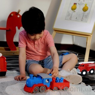 Паровозик и машинка Bravokids Super Driver Series Set