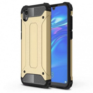 Бронированный противоударный TPU+PC чехол Immortal для Xiaomi Redmi 7A Золотой (106352)