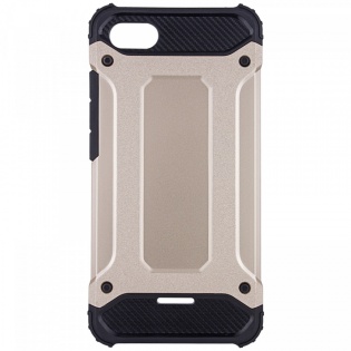 Бронированный противоударный TPU+PC чехол SPIGEN (HC) для Xiaomi Redmi 6A Золотой (98062)