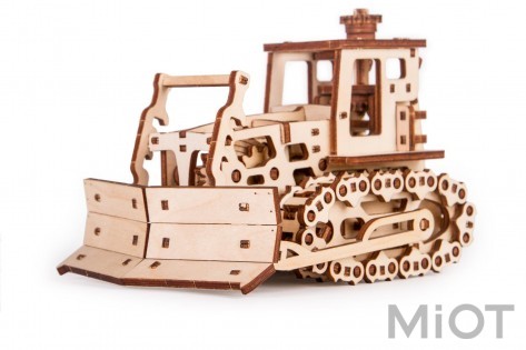 Колекційна модель Time for Machine Push Dozer WOODEN SERIES
