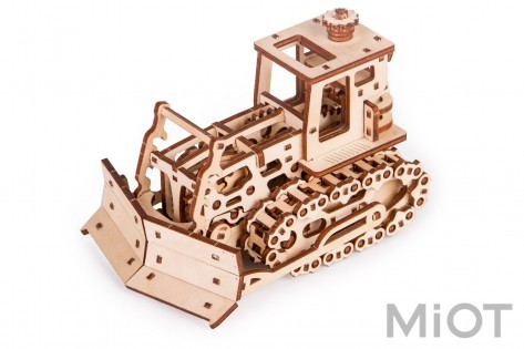 Колекційна модель Time for Machine Push Dozer WOODEN SERIES