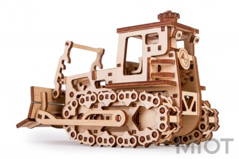 Колекційна модель Time for Machine Push Dozer WOODEN SERIES