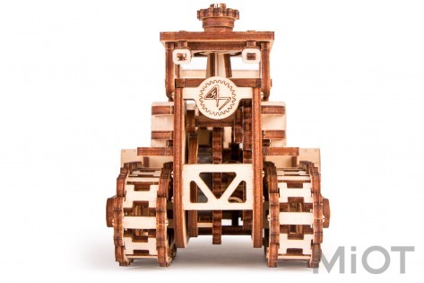 Колекційна модель Time for Machine Push Dozer WOODEN SERIES
