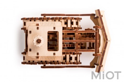 Колекційна модель Time for Machine Push Dozer WOODEN SERIES