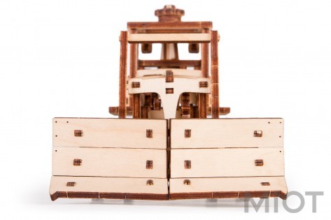 Колекційна модель Time for Machine Push Dozer WOODEN SERIES