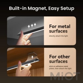 Лампа нічник з датчиком руху Xiaomi Yeelight Ultra-Thin Cabinet Light 50 см Grey (YLYYD-0015)