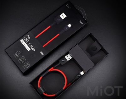 Кабель Xiaomi ZMi AL803 USB - Lighting Kevlar Red 1 м