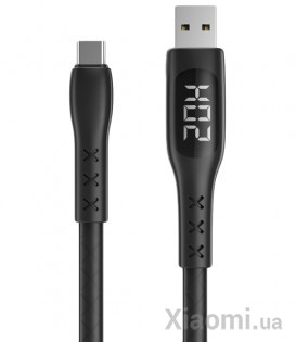 Кабель c дисплеем Xiaomi WSKEN USB-Type-C 1.2m Black