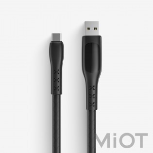 Кабель з дисплеєм Xiaomi WSKEN USB-Type-C 1.2m Black