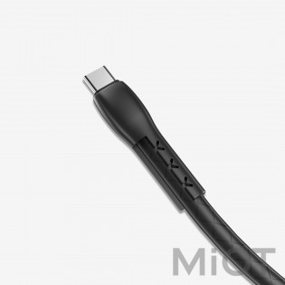 Кабель з дисплеєм Xiaomi WSKEN USB-Type-C 1.2m Black