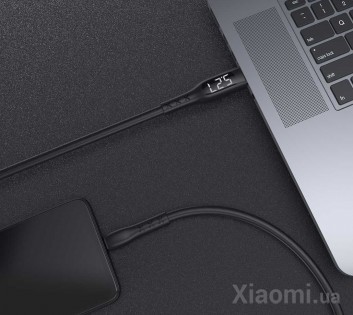 Кабель c дисплеем Xiaomi WSKEN USB-Type-C 1.2m Black