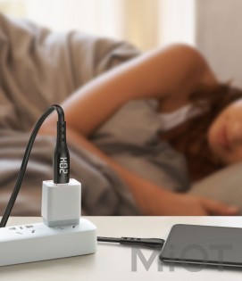 Кабель з дисплеєм Xiaomi WSKEN USB-Type-C 1.2m Black