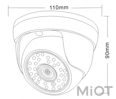 Аналогова камера AHD Dome Camera