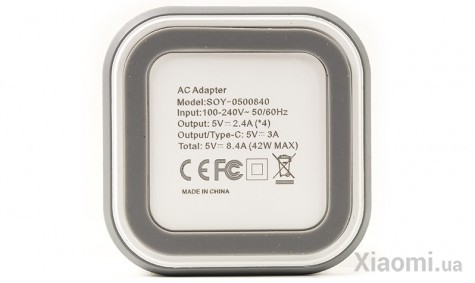 Автомобильное ЗУ для мобильных телефонов, планшетов PowerPlant Type-C ASCC40-P27W12 12-24В, 3А (SC230112)