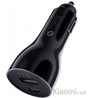 Автомобильное зарядное устройство Xiaomi ZMi Car Charger 1A 1C 45W Black AP721