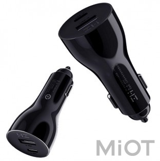 Автомобільний зарядний пристрій Xiaomi ZMi Car Charger 1A 1C 45W Black AP721