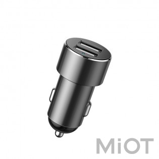Автомобільний зарядний пристрій та розгалужувач Xiaomi Baseus 3.1A