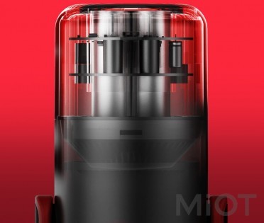 Автомобільний портативний пилосос Xiaomi AutoBot V2 Pro Portable Vacuum Cleaner Black/Red ABV005