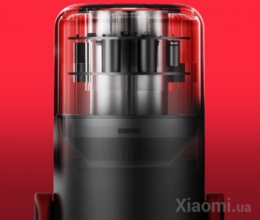 Автомобильный портативный пылесос Xiaomi AutoBot V2 Pro Portable Vacuum Cleaner Black/Red ABV005