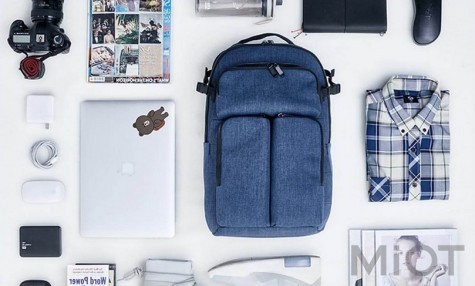 Рюкзак Xiaomi Carbon sports backpack Blue