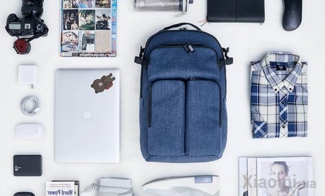 Рюкзак Xiaomi Carbon sports backpack Blue