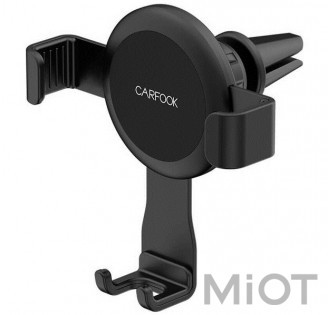 Автомобільне кріплення Xiaomi CARFOOK Round Car phone holder Black ZLPX-C