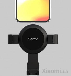 Автомобильное крепление Xiaomi CARFOOK Round Car phone holder Black ZLPX-C