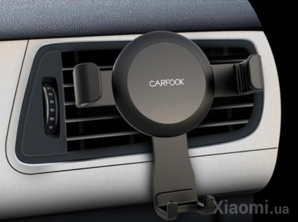Автомобильное крепление Xiaomi CARFOOK Round Car phone holder Black ZLPX-C
