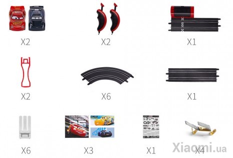 Автотрек Xiaomi CARRERA First Racing Track Set McQueen