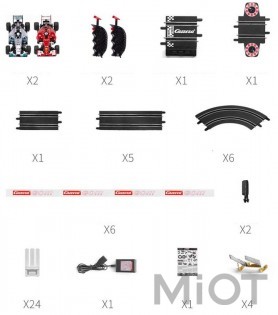 Автотрек Xiaomi CARRERA GO Racing Track Set F1