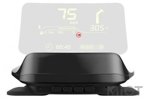 Проекційний екран в авто Xiaomi CarRobot smart HUD Bluetooth version