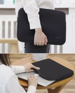 Чехол для ноутбука Tigernu T-A001L 15.6&`34; Black (Черный)