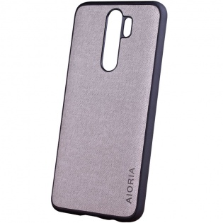 Чехол AIORIA Textile PC+TPU для Xiaomi Redmi 9 Серый (147007)
