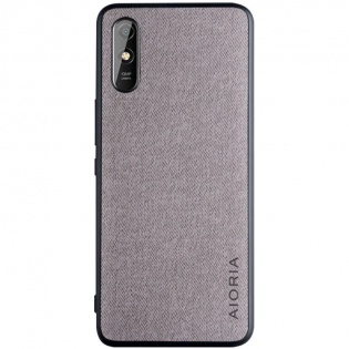 Чехол AIORIA Textile PC+TPU для Xiaomi Redmi 9A Серый (147017)