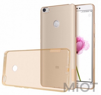 Чохол бампер силіконовий Nillkin Xiaomi Mi Max Gold N-TPU XM-MAX