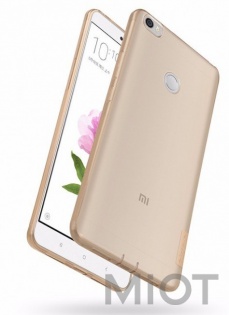 Чохол бампер силіконовий Nillkin Xiaomi Mi Max Gold N-TPU XM-MAX