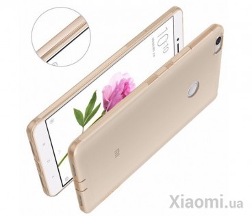 Чехол бампер cиликоновый Nillkin Xiaomi Mi Max Gold N-TPU XM-MAX